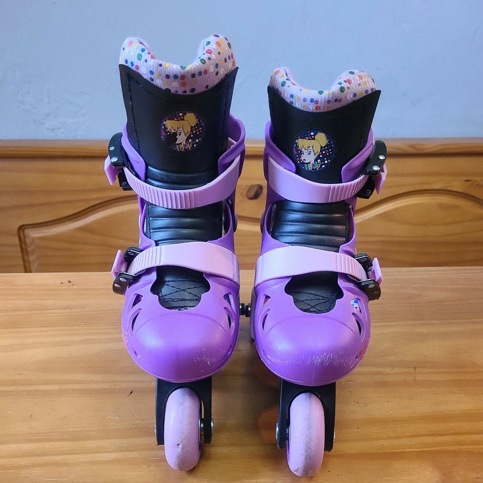 Patines Entrenadores Ajustables 2 en 1 Hadas Disney, Campanilla, Para Principiantes 3+ Foto 2 de 4