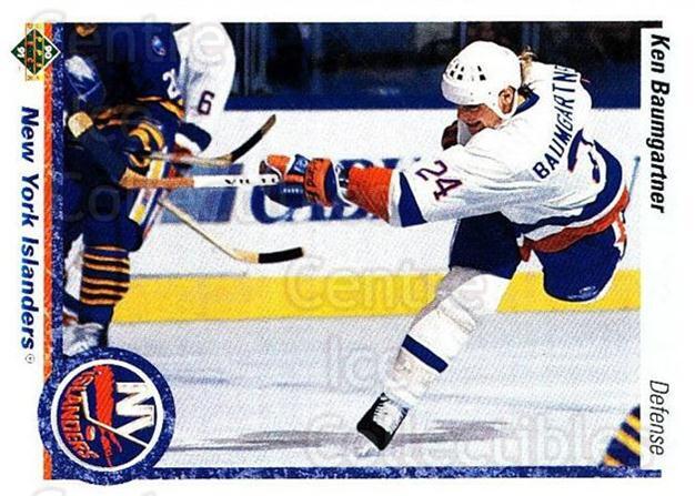 1990-91 Upper Deck #439 Ken Baumgartner