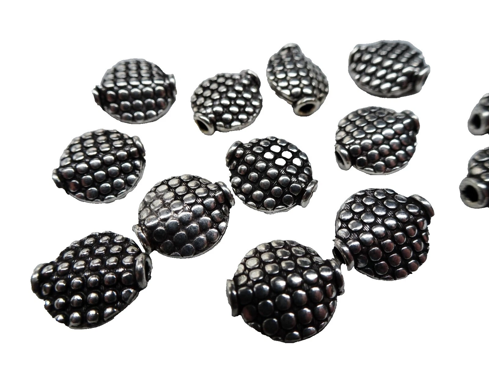 Coin Metallic Jewelry Making Beads