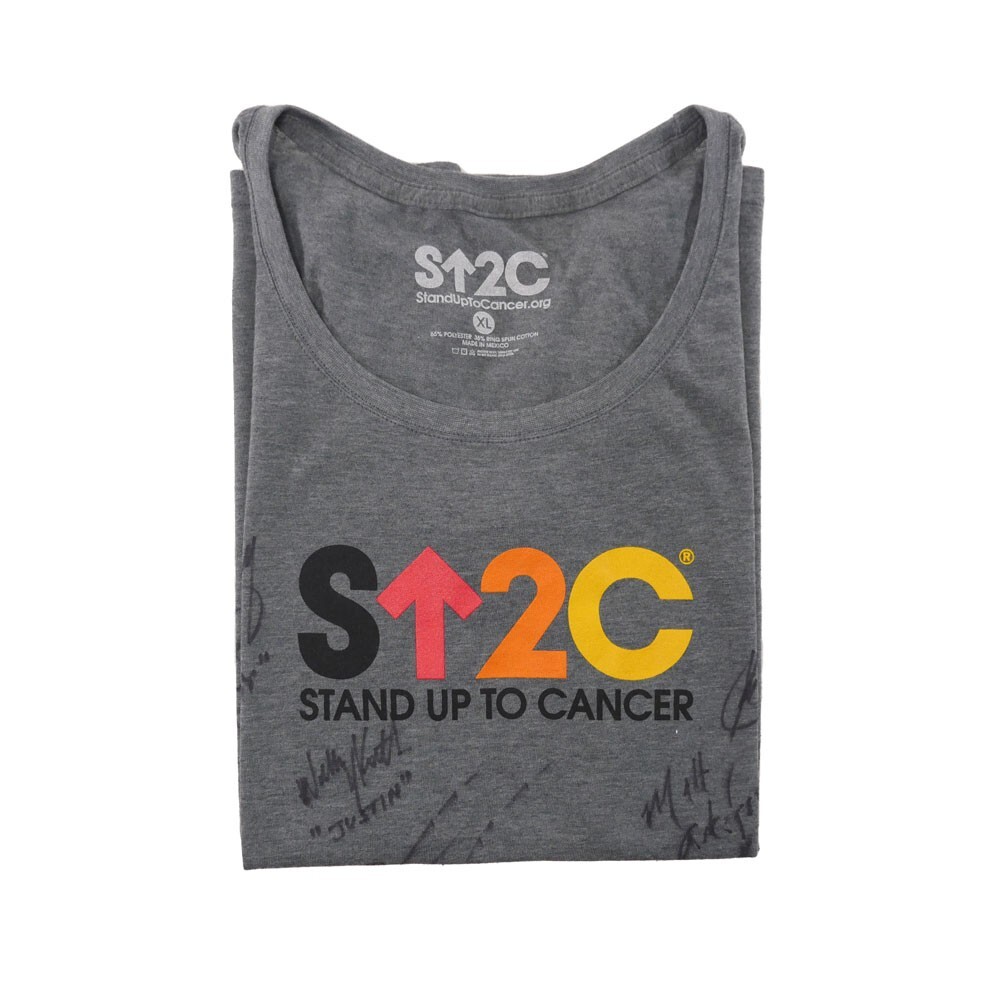 Days of our Lives Cast Signed Stand Up To Cancer T-Shirt (Grey) (2) | eBay