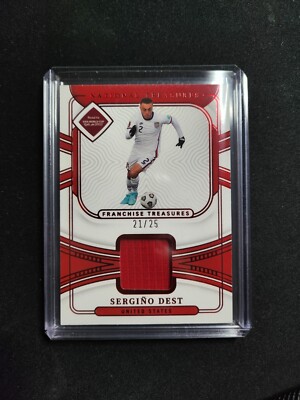 Sergino Dest National Treasures patch  /25