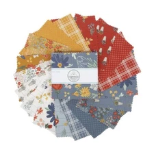 Charm Pack 5" Stacker 42pc Riley Blake "Farmhouse Summer" by Echo Park Paper Co