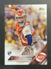 2016 Topps, Cincinnati Reds - RAMON CABRERA (RC) - Venezuela