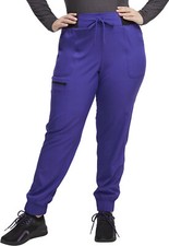 Purple Magic HeartSoul Scrubs Low Rise Jogger Pant HS031 PUMG