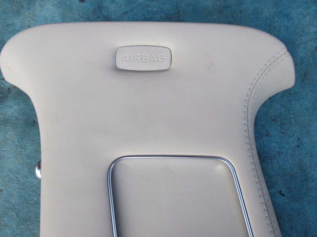 Bentley Continental Flying Spur left B pillar cover trim grey