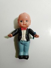Vintage 1940s Antique Celluloid Toy Kewpie Tuxedo Figure Doll