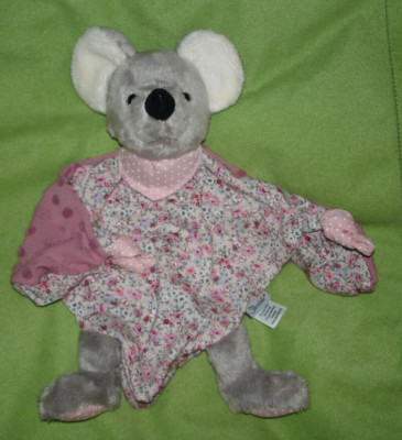 süßes * Sterntaler * Schmusetuch Maus   Mabel * Schnuffeltuch * Füßen Blümchen