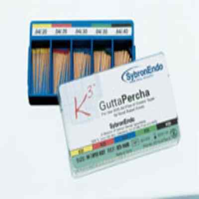 K3 Gutta Percha #25, .04 Taper Points, 50/Pk