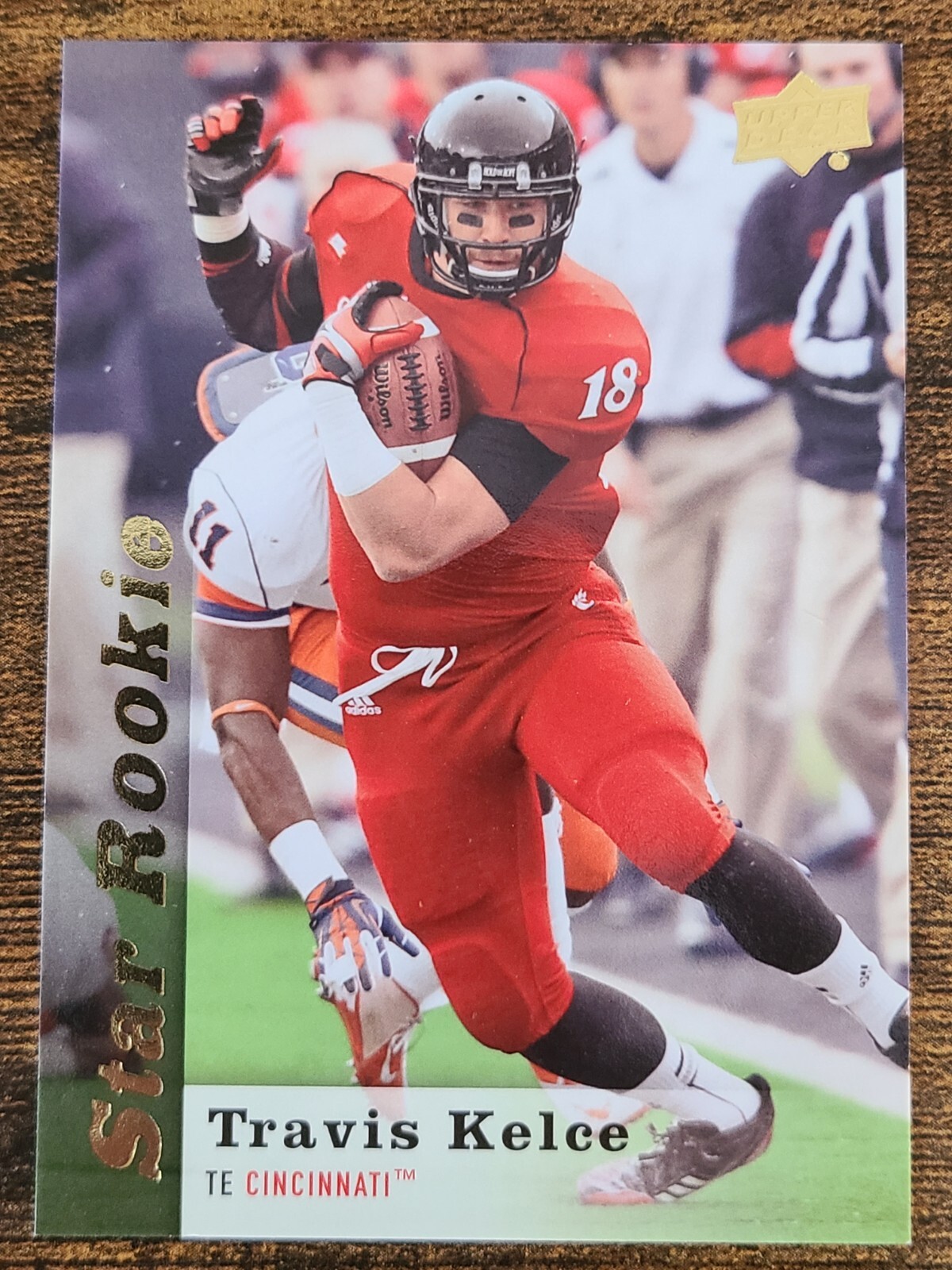 2013 Upper Deck 84 Travis Kelce Star Rookie Card RC Kansas City Chiefs