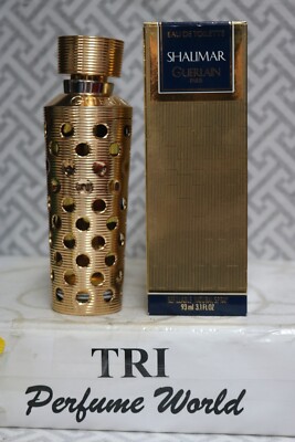 Vintage SHALIMAR by Guerlain Eau de Toilette Women Spray 3.1 fl. oz. Recharge