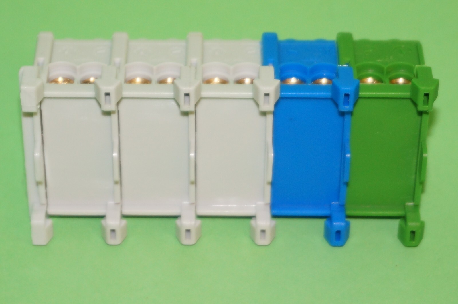 10x Klemmenblöcke 25mm² - Für Sammelschienen & Schutzschalter, 63A