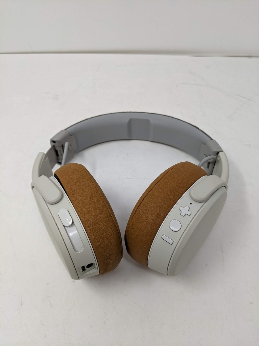 Skullcandy Crusher Wireless Over-Ear Headphones - Grey/Tan