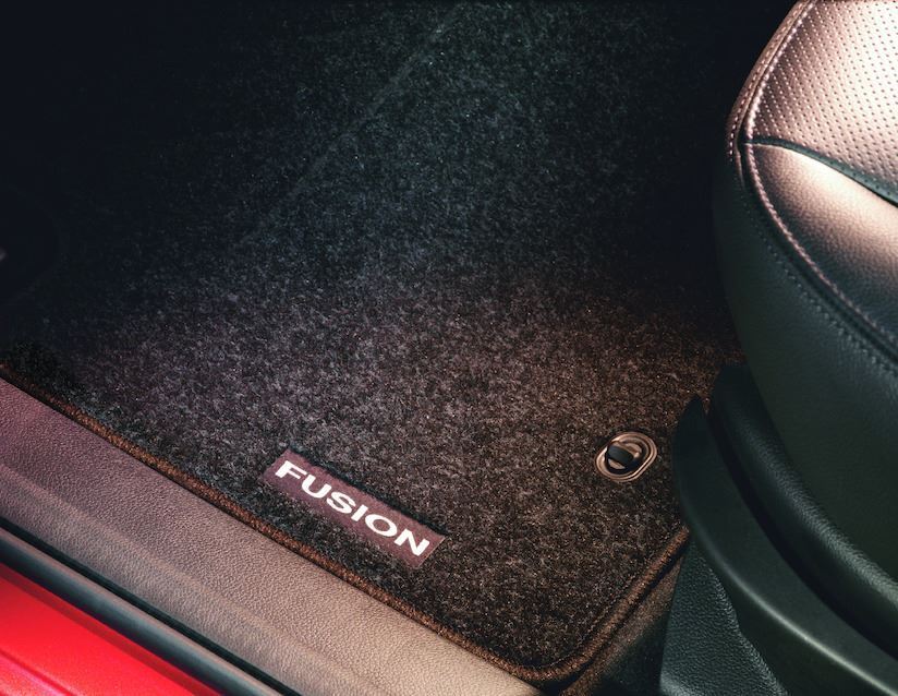 Tapis de sol velours noir Ford antidérapant - Protection moquette contre l'usure