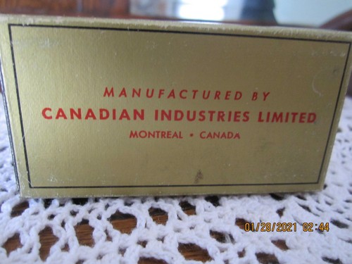 CIL Imperial Hollow Point 22 Long Rifle Shell Empty Box, 3 plastic shell holders - Picture 3 of 9