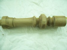 ANTICA VECCHIA COLONNA IN LEGNO DI NOCE  ALTA CM.50 DIAMETRO 12,5 