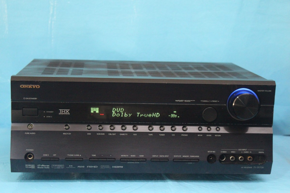 Sintoamplificatore Onkyo TX-SR706 HDMI DTS HD MASTER AUDIO