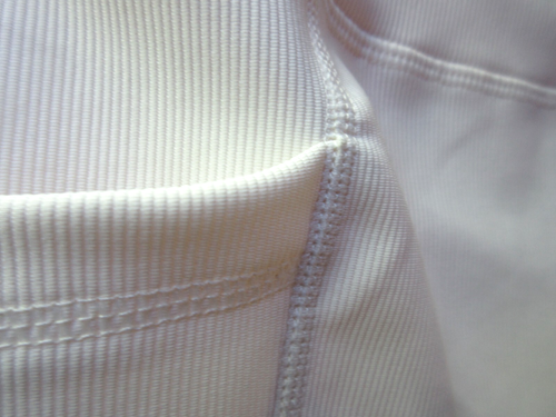 REFLEX 90 DEGREE SIZE L RIB TRIBECCA SHORTS NWT GARDENIA CREAM COLOR W/POCKETS - Picture 4 of 11