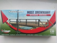 Wooden Bridge (Most drewniany), 1:35 -Mirage-Hobby 35220 (TRACKED SHIPPING)