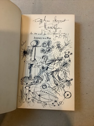 Journey to a War Christopher Isherwood & W. H. Auden 1st Ed 1939 David Burliuk - Picture 6 of 9