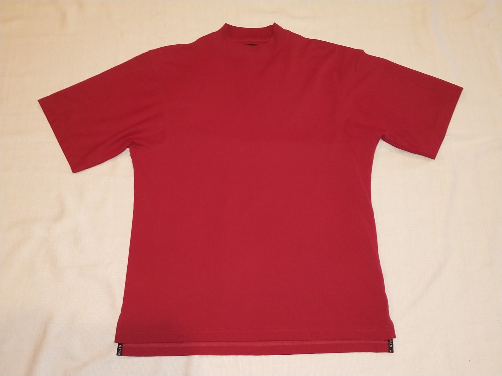 men's short sleeve mock turtleneck golf shirts
