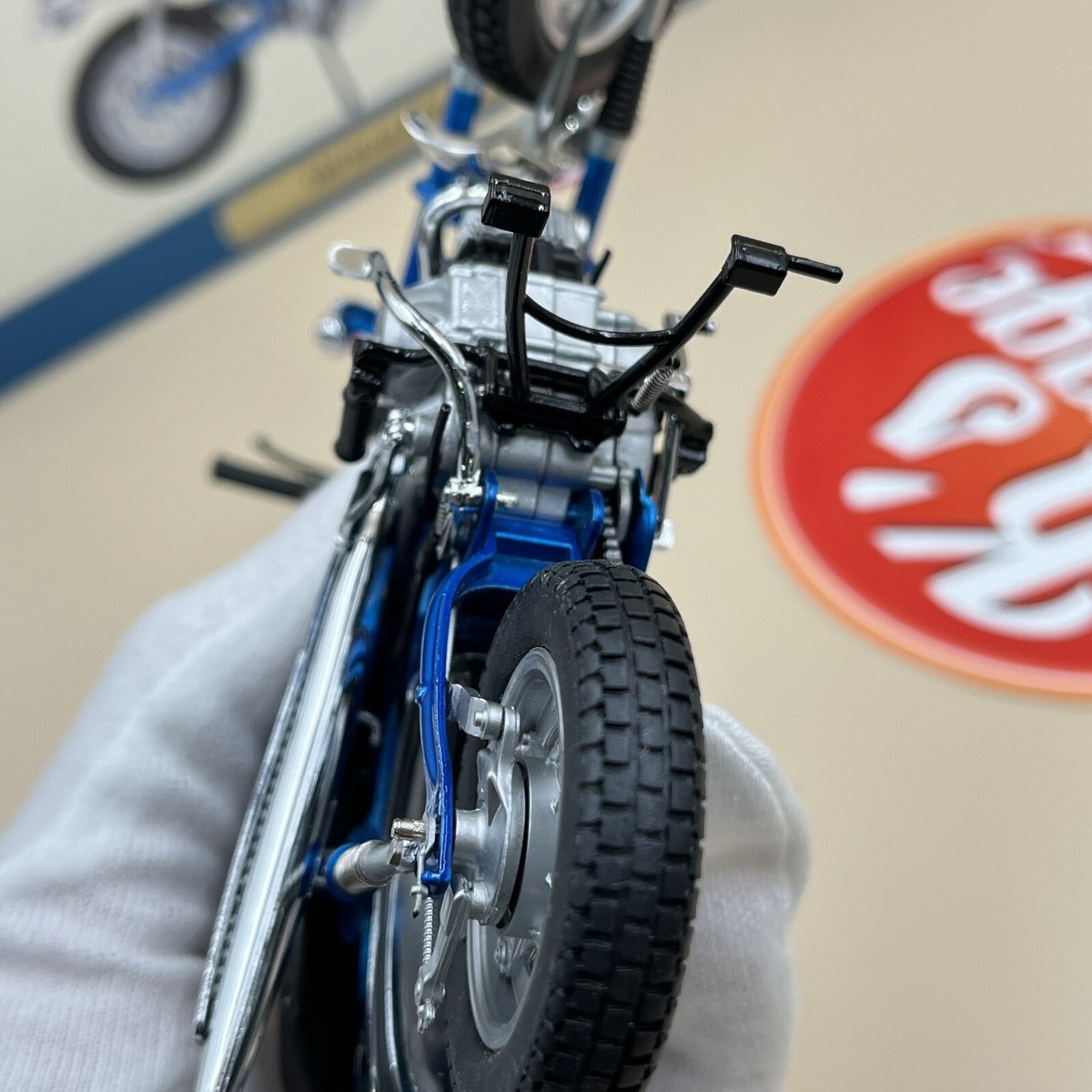 EBBRO　模型　HONDA　DAX1969　ST50　美品1/10スケール EBBRO 1/10 Honda Dax ST50 metallic blue 1969 Japan Diecast