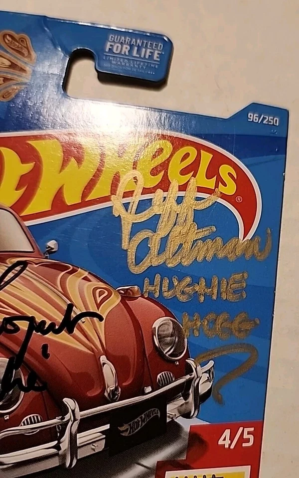 *DUKES OF HAZZARD*HOT WHS*定制通用李大众啤酒*亲笔签名*HUGHIE HOGG*LUKE* — 第 2/4 张图片