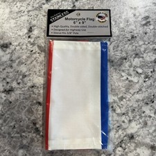 Pro Pad 6" x 9" Motorcycle Flag - FRANCE- FLG-USA - MADE IN USA