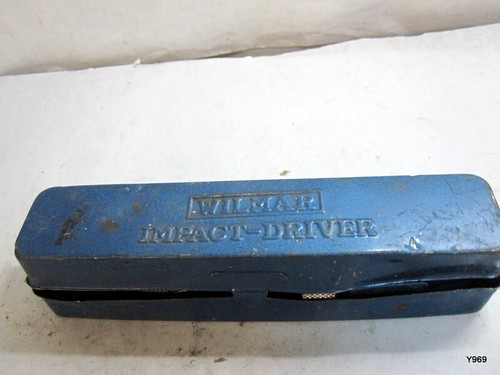 Attrezzo avvitatore a percussione Wilmar vintage con custodia in metallo originale NO BITS - Foto 1 di 12
