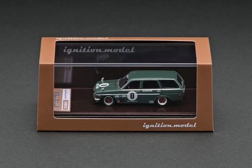 ignition model 1/64 DATSUN Bluebird (510) Wagon Green IG2879 From Japan New - Picture 3 of 3