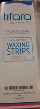 Tifara Beauty Non Woven Body&Facial Wax Strips Multi Size Pack 200 Open Package