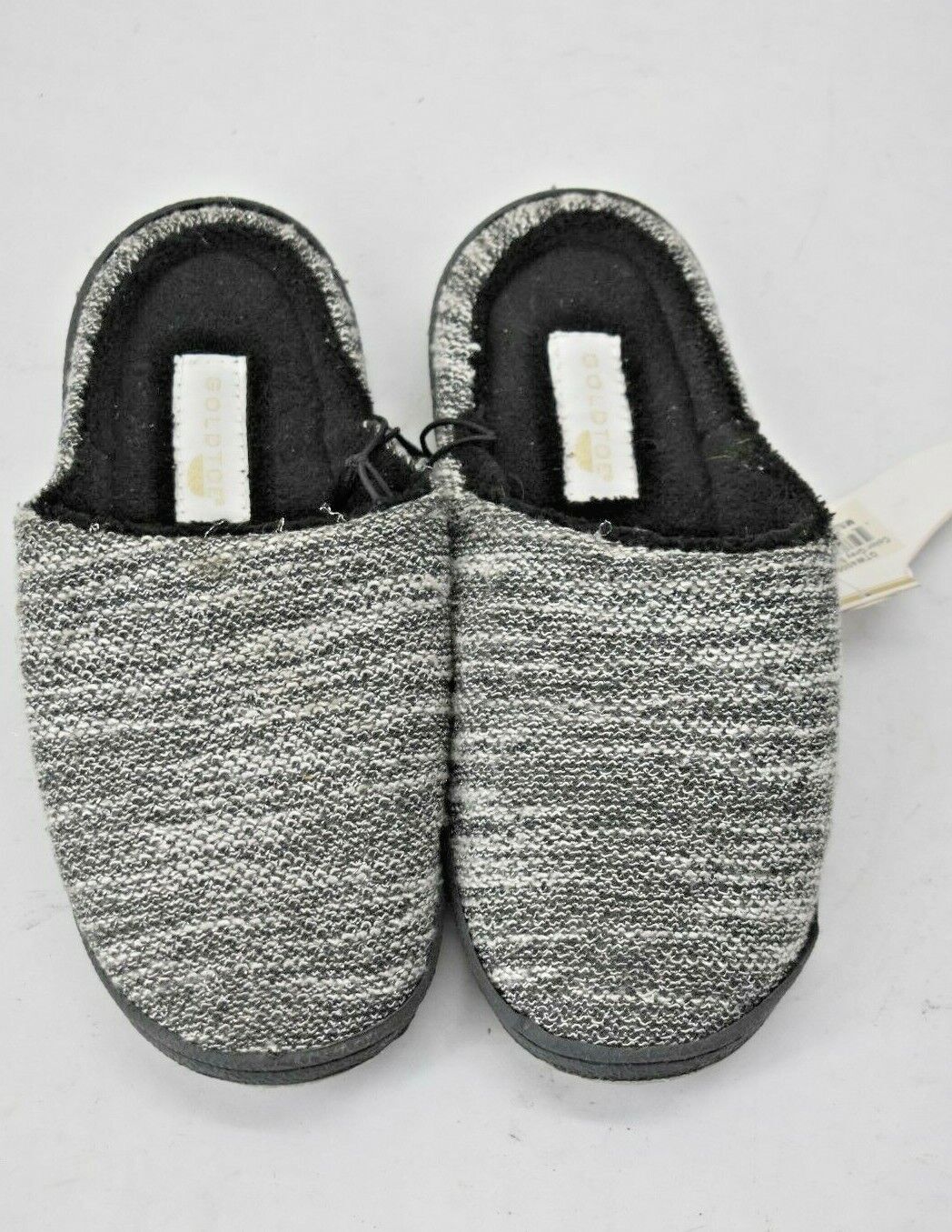 PANTOFOLA D’ORO Pantofole Gold Donna Marled Clog S (6 7) Grigie Poliestere Uso Interno
