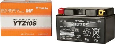 Yuasa H-P Factory Activated AGM Battery YTZ10S Kawasaki Vulcan S 650 15-20
