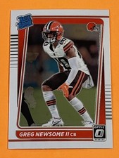 2021 Donruss Optic Greg Newsome II RC Rated Rookie Football Cleveland Browns