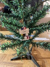 Kurt Adler Snowman Christmas Tree Name Ornament Lily