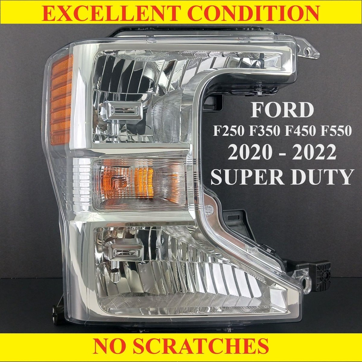 2021 Ford F550 Front Right Halogen Headlight Original LC3Z13008A