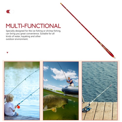 Small Short Fishing Pole Outdoor Fishing Rod Wear-resistant Fishing Rod - Picture 4 of 12