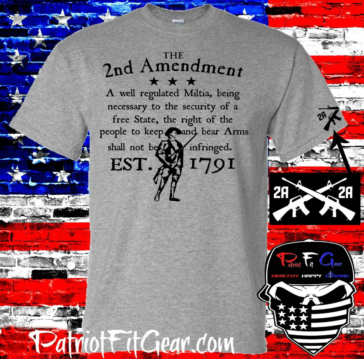 2nd amendment t shirt deals