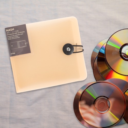 CD Booklet Travel Case Holder Organizer Clear Storage Cases for Home - Photo 2/12