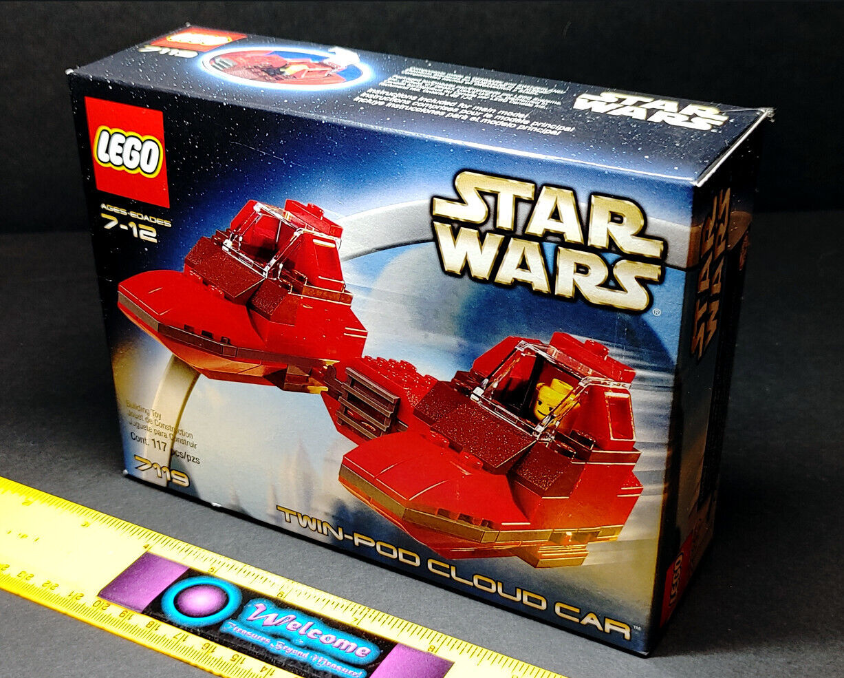 VINTAGE LEGO STAR WARS 7119 LOBOT CLOUD CITY TWIN-POD CLOUD CAR - BRAND NEW