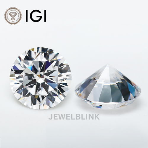 IGI Certified Round Brilliant Cut 0.79 Carat D VVS2 Lab Grown CVD Diamond 4 Ring - Picture 1 of 14