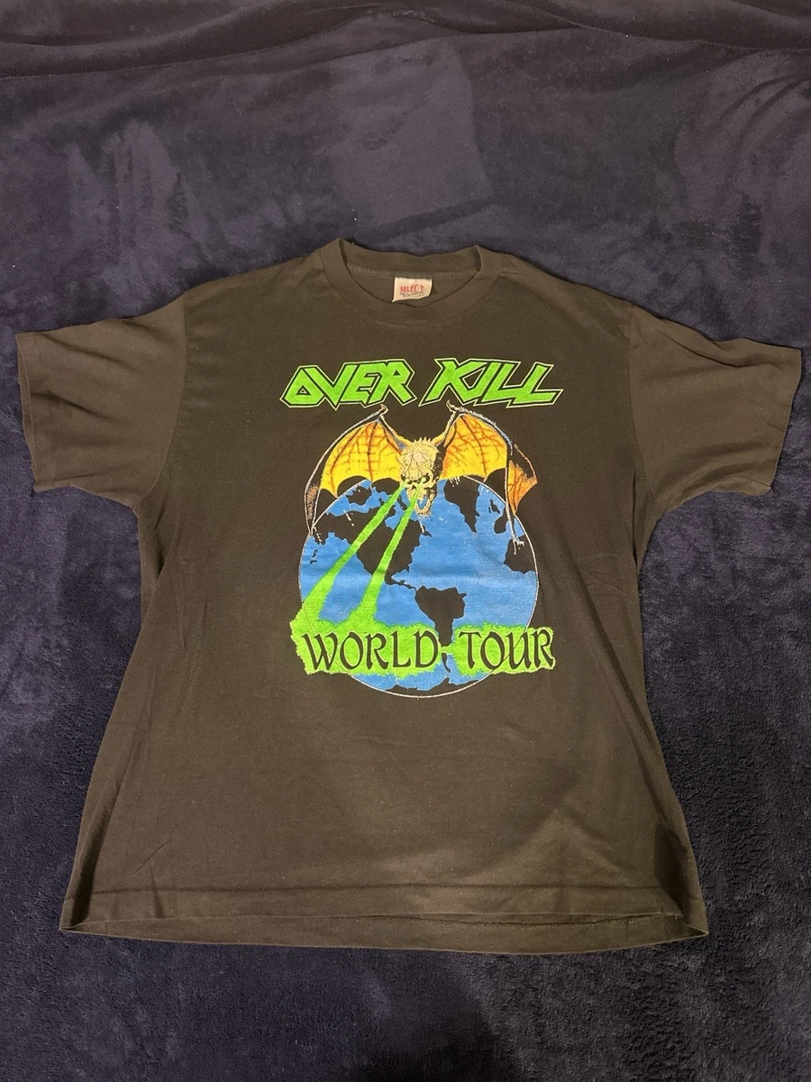 Overkill Tour Shirt In Men's T-Shirts for sale - eBay