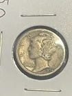 1934-D Mercury Silver Dime GOOD / VG X2745