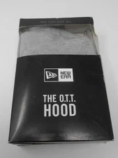 New Licensed New Era Protector OTT Flannel Hood Hat Cover Neck Gaiter Gray S143