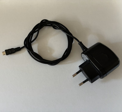powbab Micro-USB Netzladegerät 5V 500mA EU-Stecker 1 Anschluss schwarz