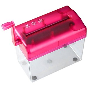Pratique papier Shredder bureau main Shredter bureau manuel Shredster Maison