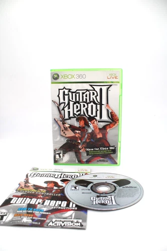 Refurbished Xbox 360 Guitar Hero II 2 Complete CIB Excellent Mint Clean Pristine