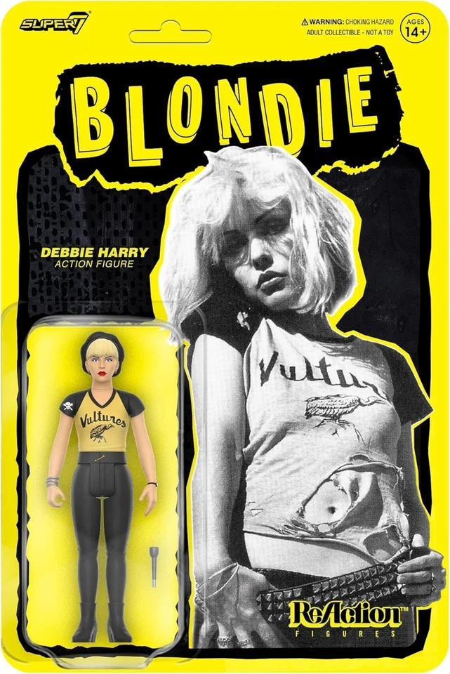 Фигурка Iconic Debbie Harry Vultures сочлененная музыкальная коллекционная 3,75 дюйма - Изображение 3 из 4