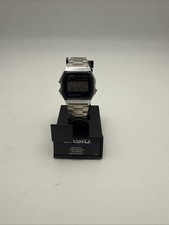 Casio Watch Vintage CAS84 100m Water Resistant - Silver chrome alarm chromo New
