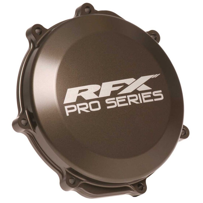 Protection de couvercle d'embrayage RFX Pro absorbante de chocs en polymère injecté
