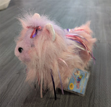 Webkinz Retired Ribbon Yorkie HM410 - New with Sealed Code